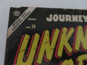 Journey into Unknown Worlds #19 (1953) Pre-Code Horror Comic Book GD+ 2.5