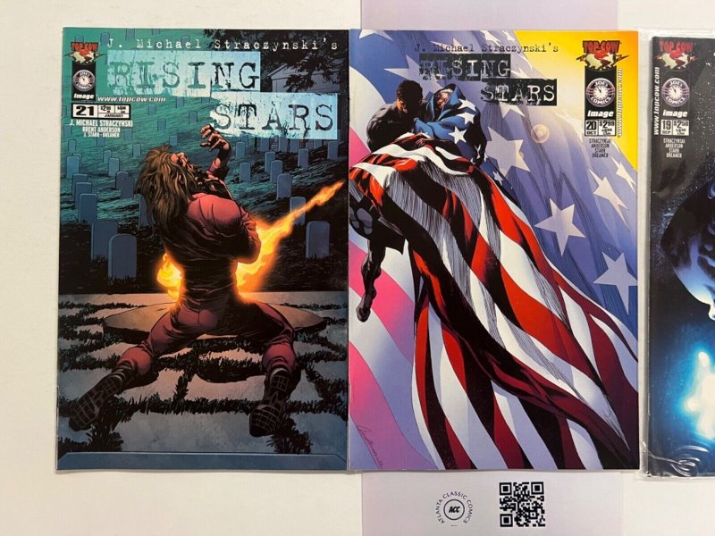 3 Rising Stars Image Comic Books # 19 20 21 78 JS31