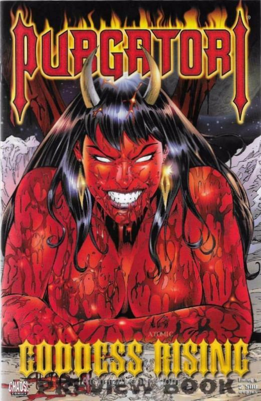 Purgatori: Goddess Rising Ashcan #1 FN; Chaos | save on shipping - details insid 