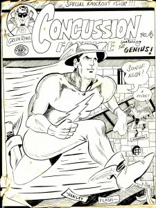 Concussion #4-1967-Mark Evanier-Flash-EC Sci-fi Comics-monster mags-FR