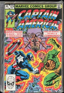 Captain America #274 (1982) Captain America