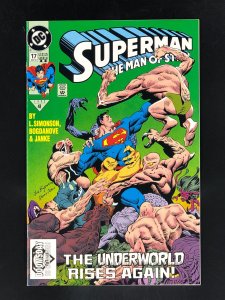 Superman: The Man of Steel #17 (1992) VF 2nd Print 1st Cameo App of Doomsday