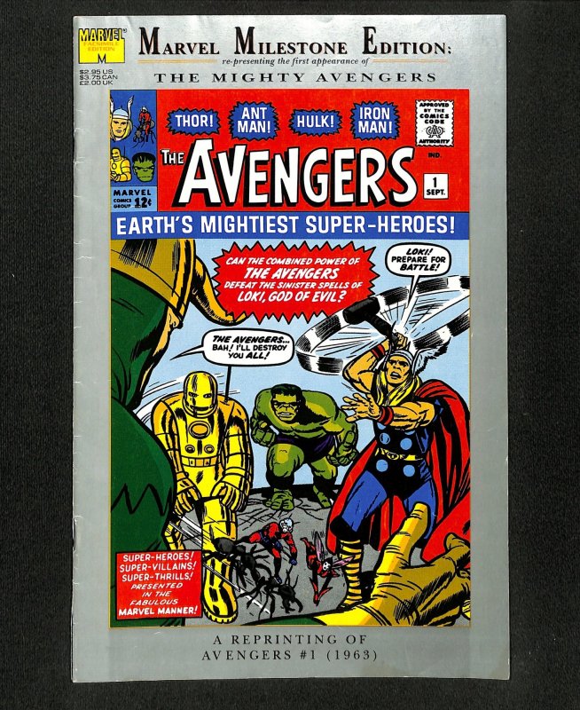 Marvel Milestone Edition: Avengers #1