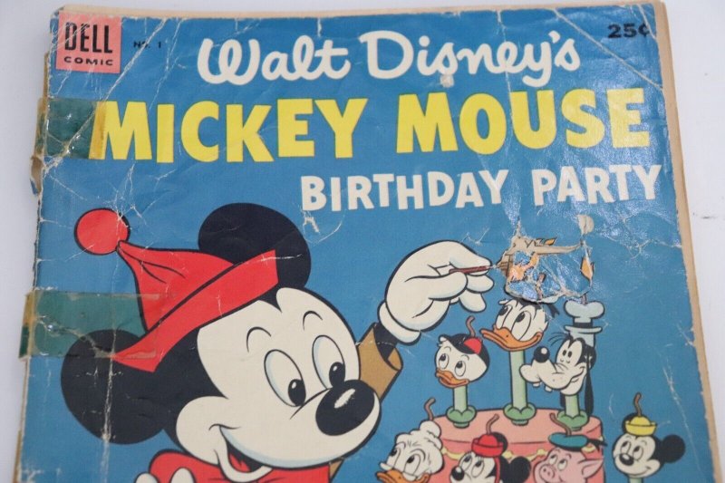 Dell Walt Disneys Mickey Mouse Birthday Party 1 1953 Comic Books 10-most-popular-1st-birthday-party-ideas-for-boys-themes-2024