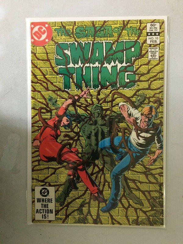 Swamp Thing #10 2nd Series 8.0 VF (1983) 