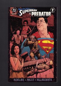 Superman Vs Predator #1-3 - THREE PIECE LOT TPB ALEX MALEEV ART! (9.2) 2000