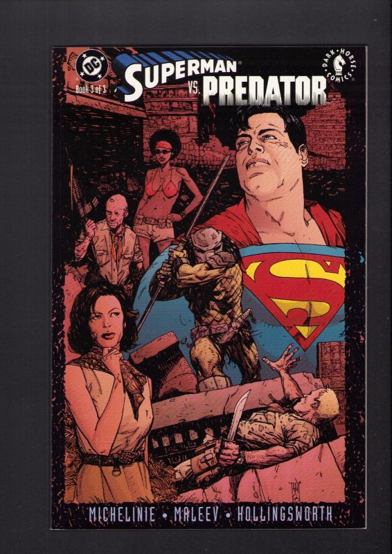 Superman Vs Predator #1-3 - THREE PIECE LOT TPB ALEX MALEEV ART! (9.2) 2000