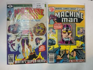 4 Comic Books Marvel Comics Machine Man #7 8 9 10 Alpha Flight 53 SM8