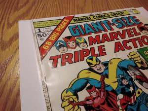 Giant-Size Triple Action #1 Daredevil Doctor Strange Avengers Hawkeye Scarlet