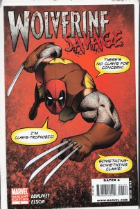 Wolverine: Savage Variant Cover (2010) Wolverine