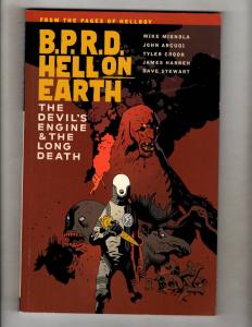 DEVIL'S ENGINE & THE LONG DEATH B.P.R.D. Hell On Earth V4 Dark Horse Comics J350