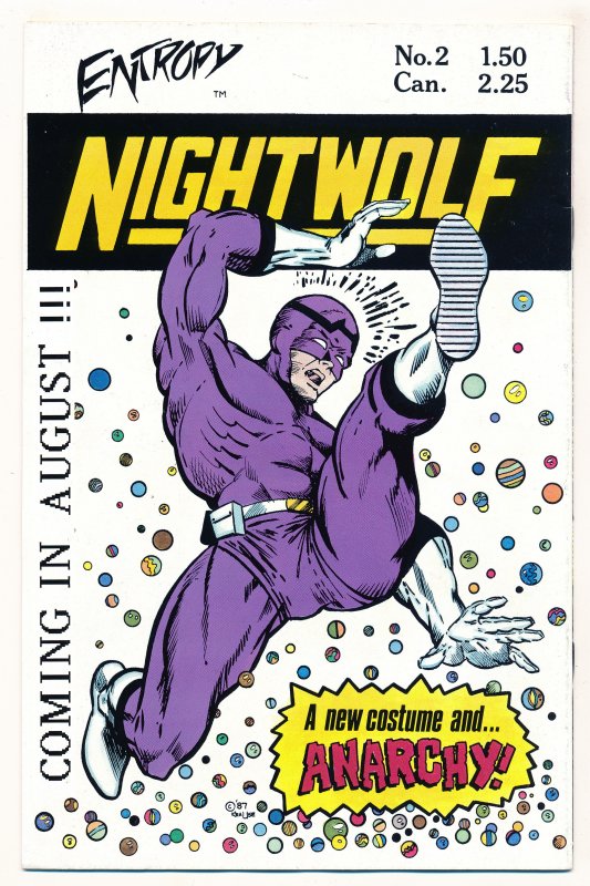 Nightwolf (1986 Entropy) #1 FN