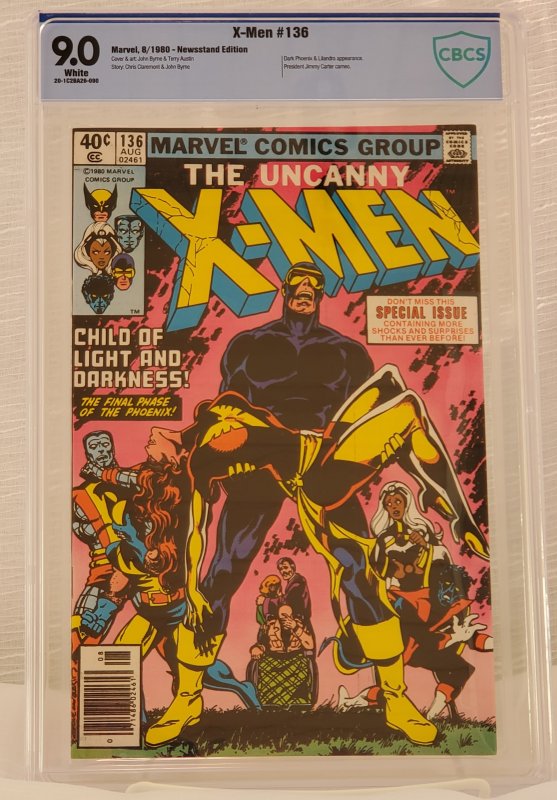 New CBCS Slab! X-Men #136 - CBCS 9.0 - Classic Dark Phoenix Saga