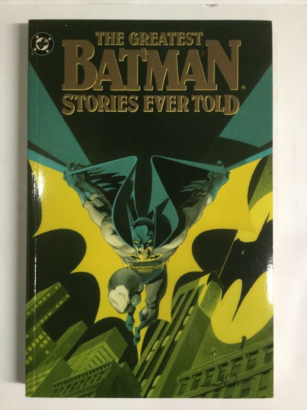 The Greatest Batman Stories Ever Told Near Mint Nm Tpb Sc First Print Dc Comics