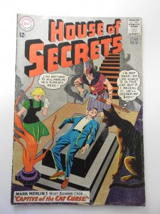 House of Secrets #60 (1963) GD Condition see description