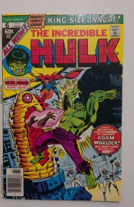 The Incredible Hulk Annual #6 (1977) FN+ 6.5