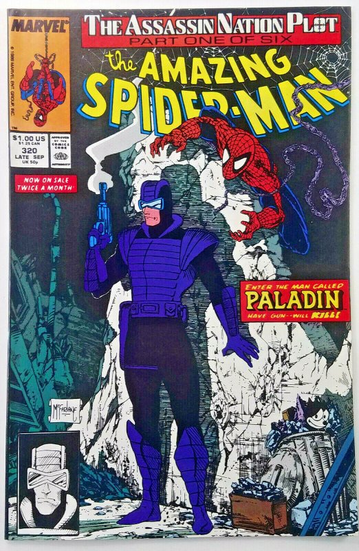 Amazing Spider-Man #320 ? NM ? TODD McFARLANE ? Marvel '89