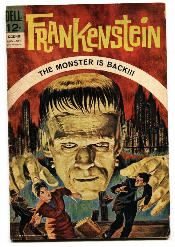 Frankenstein #1 1964-Dell-First issue-comic book VG