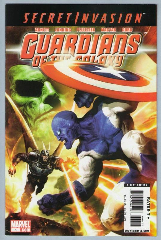 Guardians of the Galaxy 6 Dec 2008 NM- (9.2)