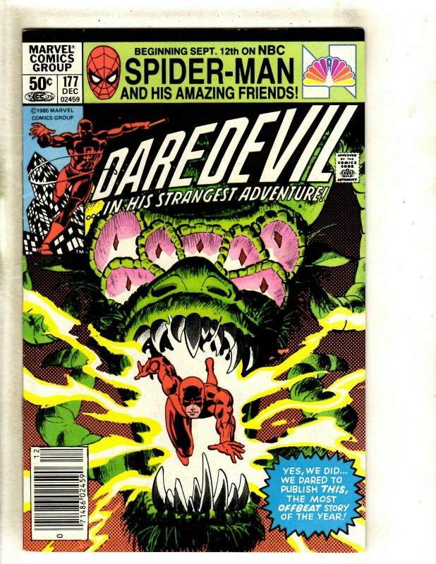 Daredevil # 177 VF Marvel Comic Book Frank Miller Elektra Bullseye Hand HJ9