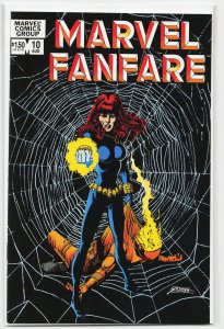 Marvel Fanfare #10  (1983) Black Widow