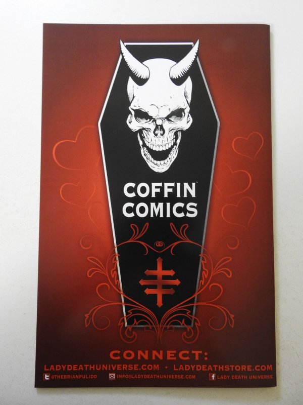 Hellwitch #1 Risque Heartthrob Edition NM Condition! Signed W/ COA!