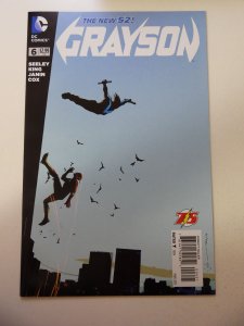 Grayson #6 Variant Cover (2015) NM- Condition