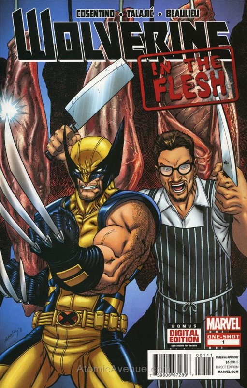 Wolverine: In The Flesh #1 VF ; Marvel