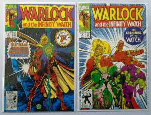 Warlock and the Infinity Watch Set:#1+2, 8.5/VF+ (1992)