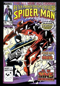 The Spectacular Spider-Man #110 (1986)