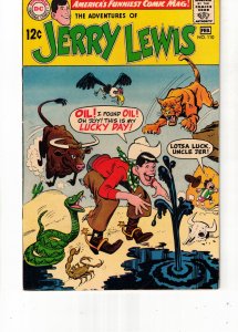 Adventures of Jerry Lewis #110 (1968) Jerry Finds Oil! VF/NM Boca CERTIFICATE!