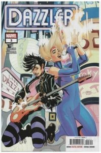 DAZZLER #3 COVER A MARVEL COMIC 2024 ANNIE WU NM