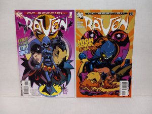 RAVEN: DAUGHTER OF DARKNESS #1 & #2 DC SPECIAL - FREE SHIPPING