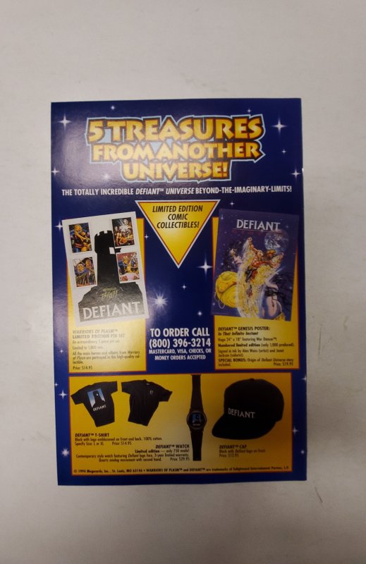 Warriors of Plasm #11 (1994) NM Defiant Comic Book J687