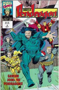 Knights of Pendragon  #4 (1992 v2) Marvel UK Iron Man NM