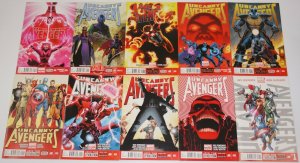 Uncanny Avengers #1-25 VF/NM complete series + 8.1 + ultron forever - remender 