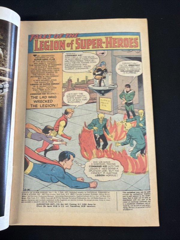 LEGION OF SUPER-HEROES #1