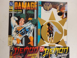 4 DC Vertigo Comics #2 Damage + #1 Kid Eternity + #3 4 Demon 32 TJ32