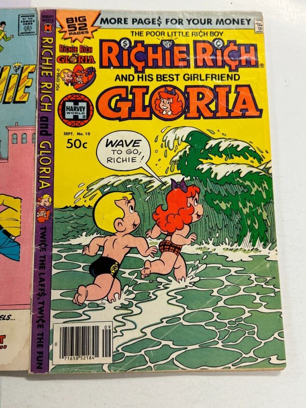 3 Richie Rich Harvey Comic Books # 10 11 45 99 CT8