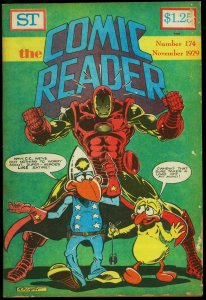Comic Reader #174 1979- Fanzine- Iron Man cover G
