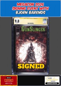 GUNSLINGER SPAWN #48 CGC SS 9.8 BJORN BARENDS SIGNED MEGACON PRESALE
