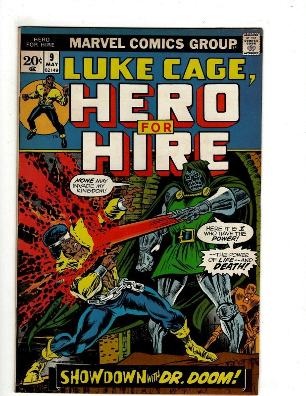 Luke Cage Hero For Hire # 9 VF Marvel Comic Book Defenders Iron Fist Netflix EJ1