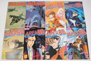 Area 88 #1-42 VF/NM complete series - mercenary jet fighter - viz manga eclipse