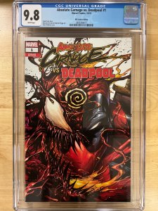 Absolute Carnage vs. Deadpool #1 KRS Comics Cover A (2019) CGC 9.8