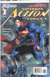 Action Comics #1 Lee Cover (2011) Superman