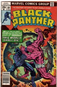 Black Panther #10 VINTAGE 1978 Marvel Comics Jack Kirby