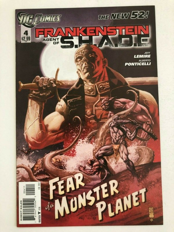 FRANKENSTEIN AGENT OF S.H.A.D.E. #4 The New 52 DC Comics 2011 NM