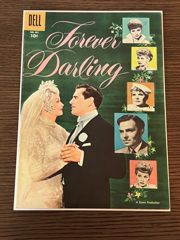 Four Color #681 (1956). FN/VF. Forever Darling w/ Lucille Ball & Desi Arnaz.