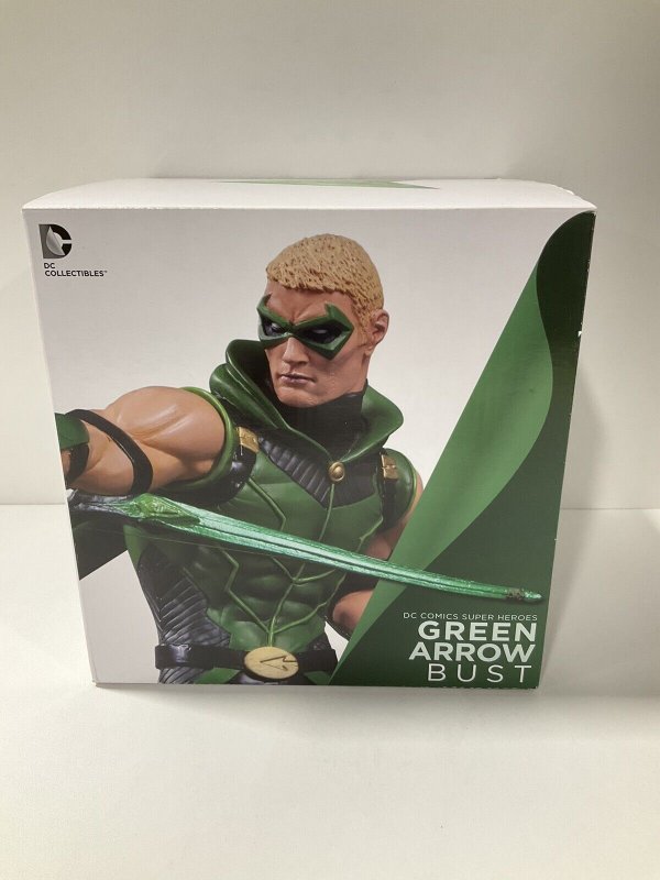 DC COMICS SUPER HEROES GREEN ARROW BUST JIM LEE LMTD 1482/2500 BROKEN ARROWS