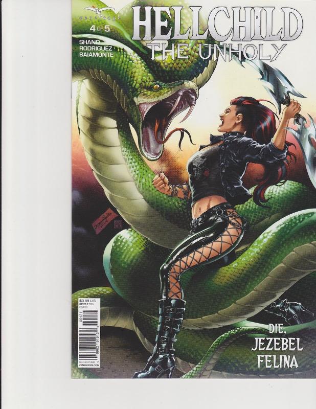 Hellchild The Unholy #4 Cover B Zenescope Comic GFT NM Luis